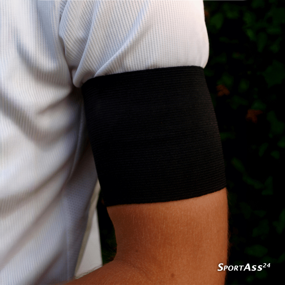 Trauerflor Armbinde 9cm PREMIUM Klett