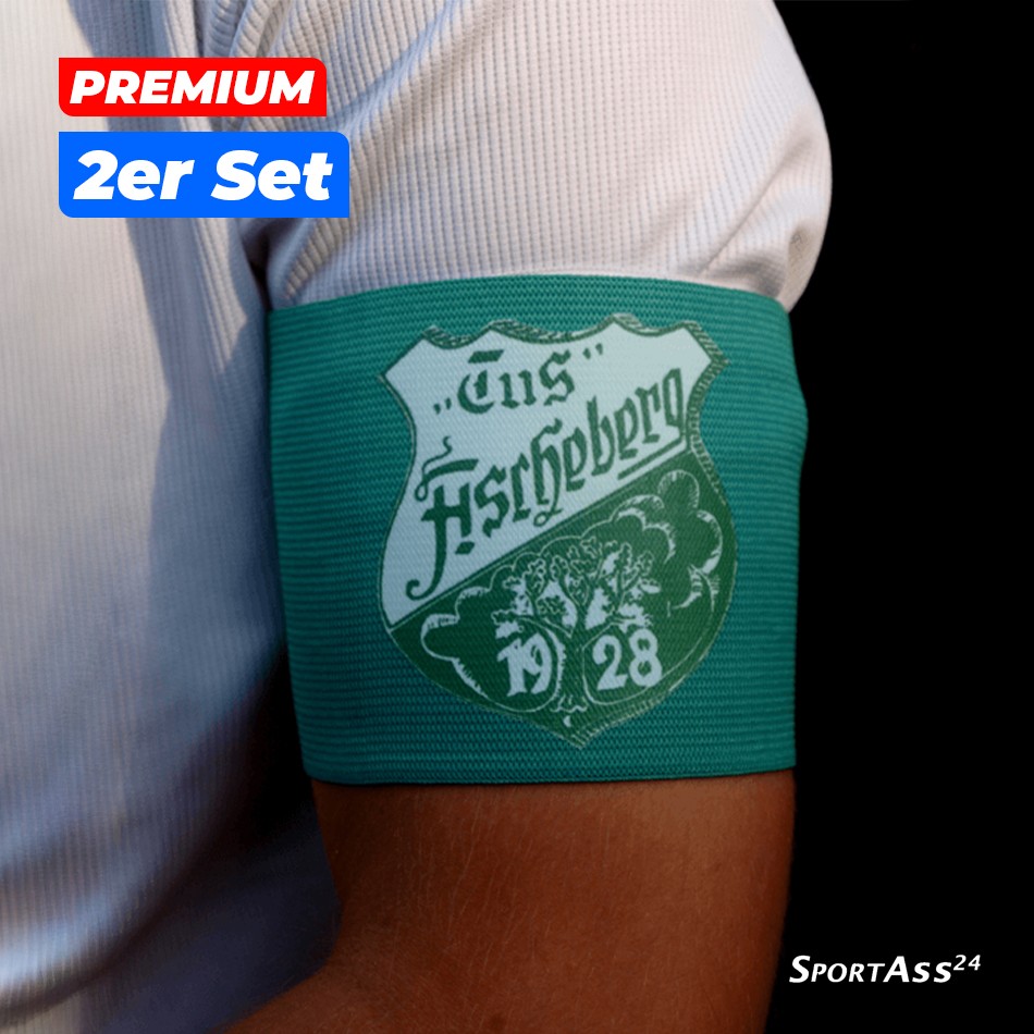 2x Kapitänsbinde 9cm PREMIUM inkl. Druck