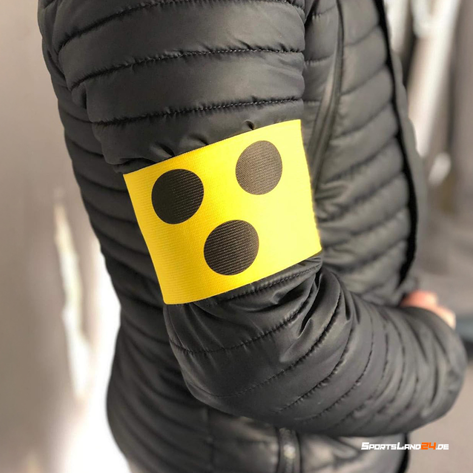 Blindenbinde Armbinde 9cm PREMIUM PLUS mit Klett